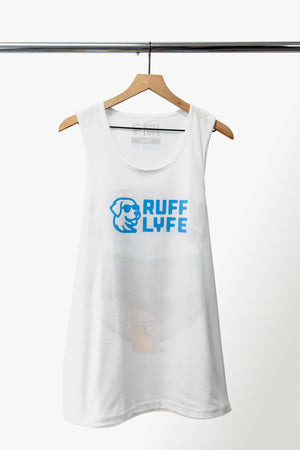 RUFF LYFE Men's Cotton Tank Lake Lyfe