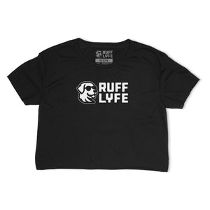RUFF LYFE Women's Crop Cotton Poly Tee