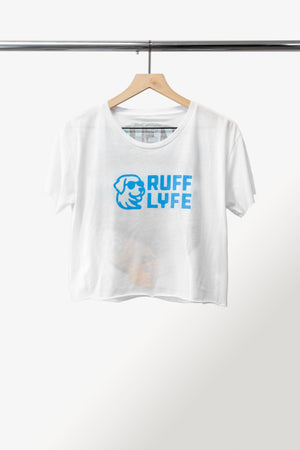 RUFF LYFE Women's Crop Cotton Poly Tee